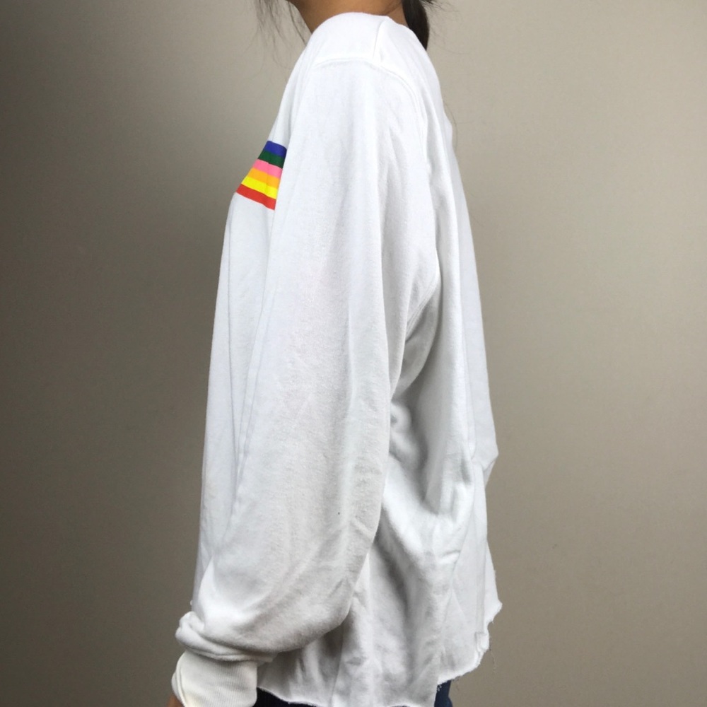 Cute rainbow sweater!! - Picture 5 of 8